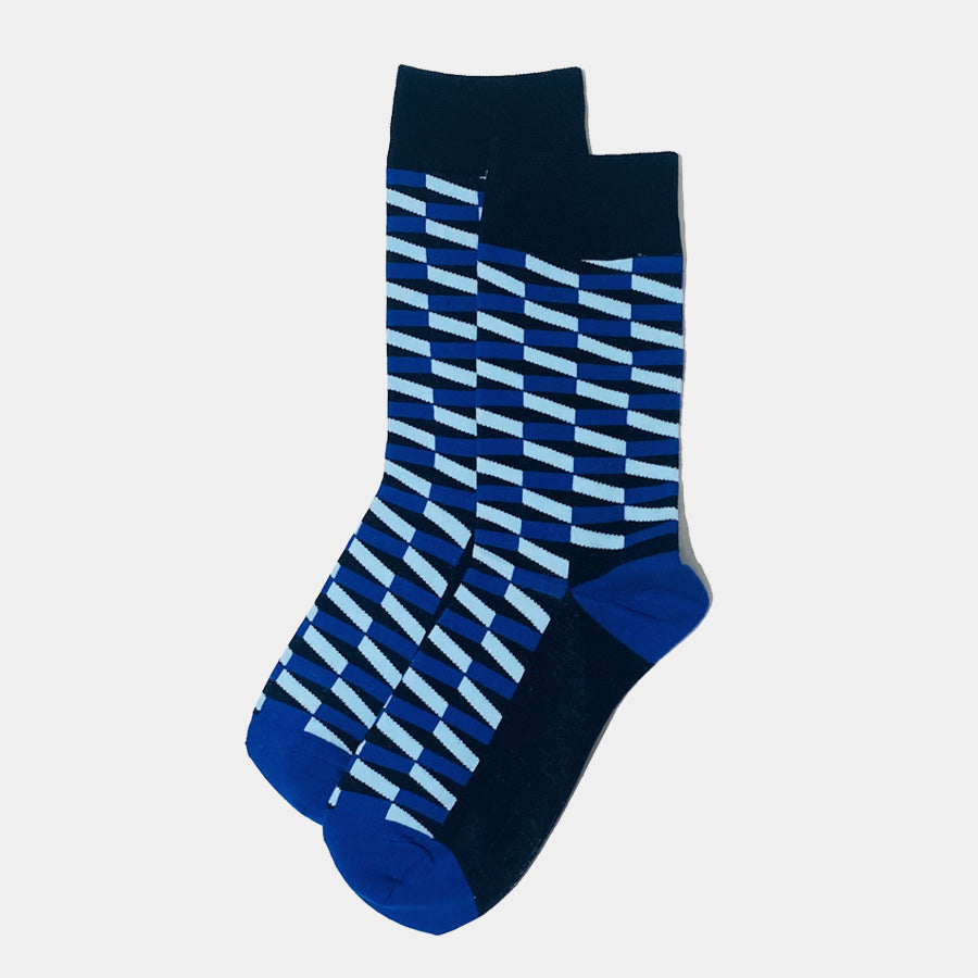 Purple Checka Sock